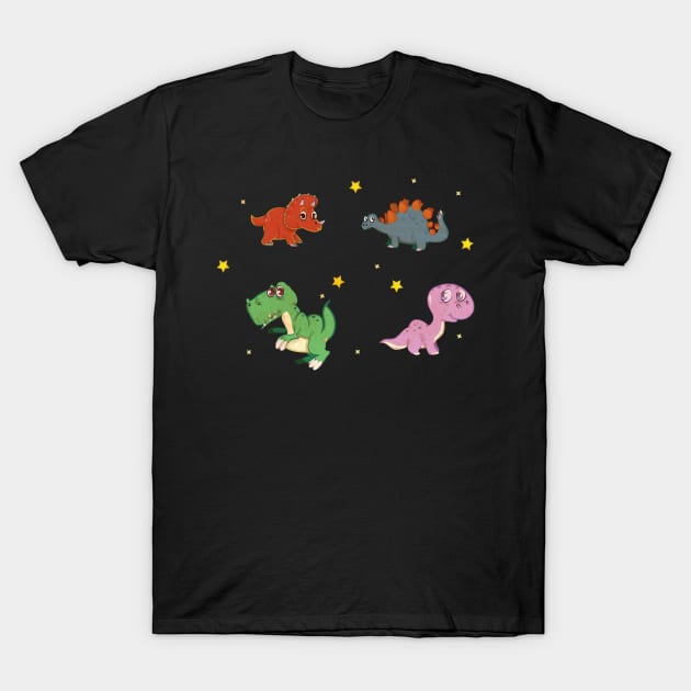 Cute lilo Dino stories T-Shirt by markatos